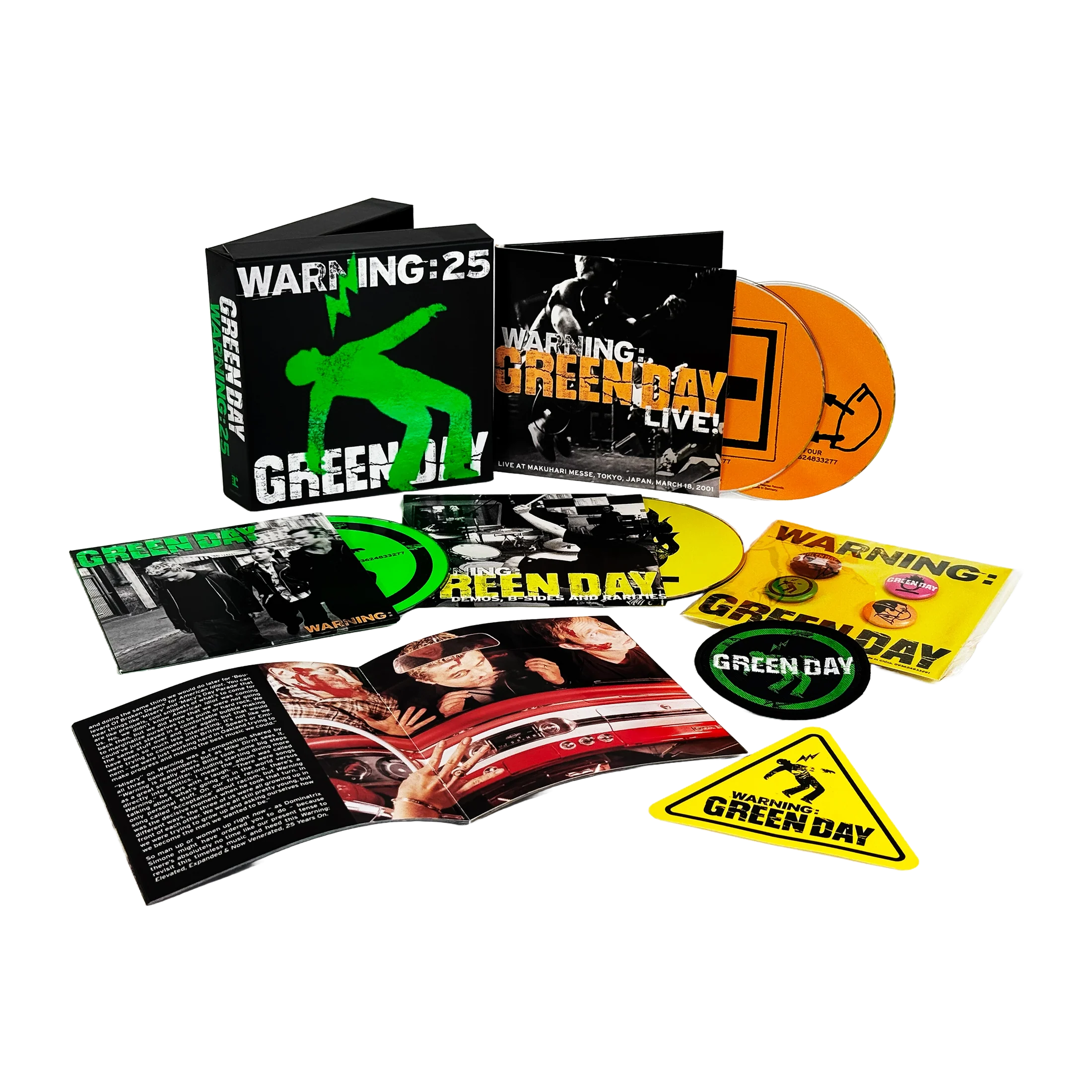 Warning 25th Anniversary Deluxe Edition CD